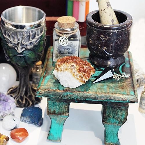 Miniatura 5 de Kit de brujería | 116 suministros y herramientas Wiccan, suministros de altar, kit de iniciación de bruja, kit de inicio de altar, kit de bruja,