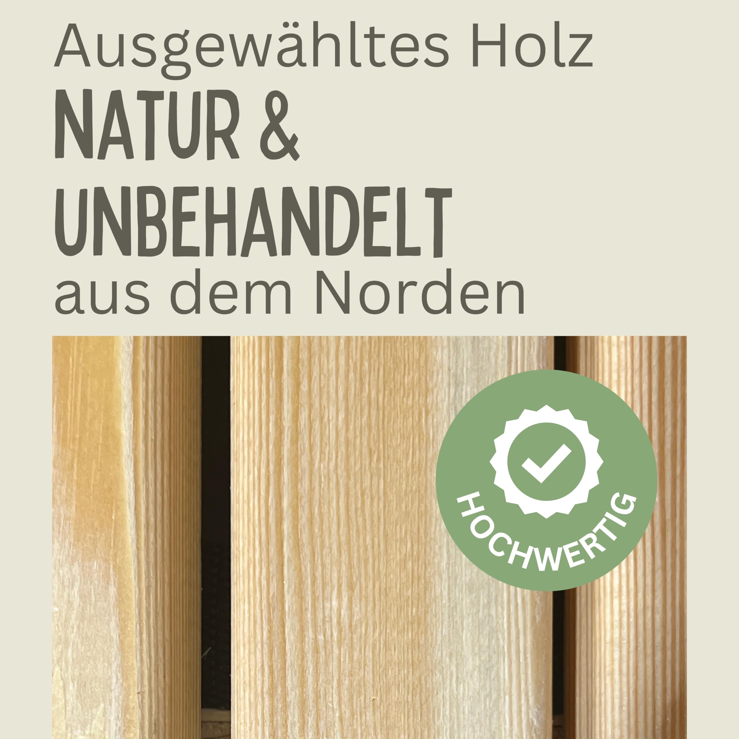 Mia Natur 100cm für draußen Reitpferd Garten Voltigierbock für Kinder, Stehpferd groß, Gartenpferd hangefertigt aus Deutschland, Voltigierpferd Holzpony mit Mähne
