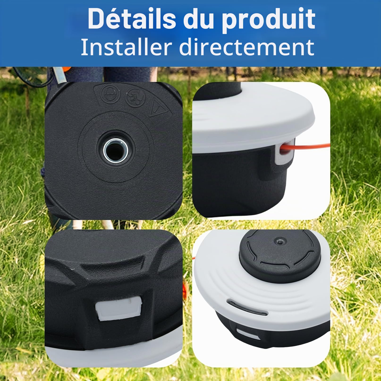 56-2 Tête de débroussailleuse pour Stihl AutoCut FS560 FS500 FS550