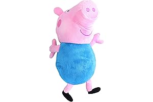 Peppa Pig's Beloved Brother George in a Snuggly 13.5" Plush Embodiment
