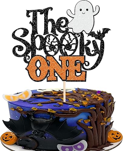 Miniatura 8 de 1 paquete de decoración espeluznante de Halloween para tarta, fantasma, murciélago, araña, espeluznante, para un cumpleaños, decoración de pastel de