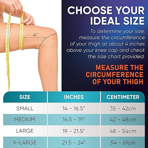 Miniatura 2 de Rodillera para aliviar el dolor, paquete de 2 rodilleras de compresión para hombres y mujeres, soporte para levantamiento de pesas, gimnasio,