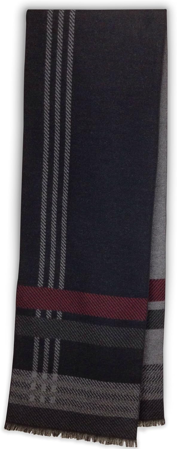 Livativ Bleu Nero Luxurious Winter Scarf for Men – Large Selection of Unique Design Premium Scarves - Image 4