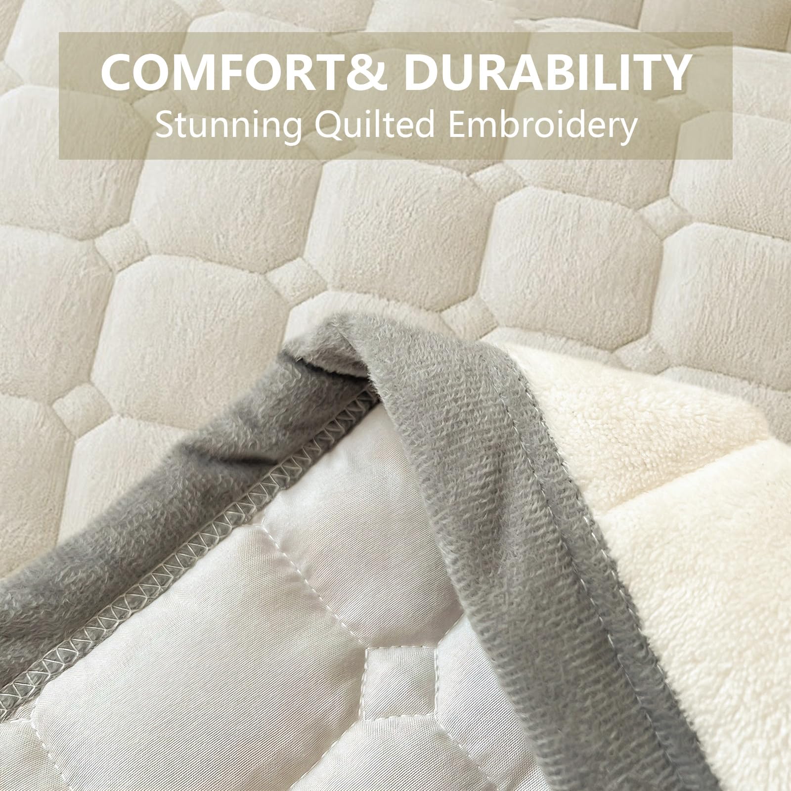 Dekbedovertrek Velvet 240x220 – Fluweelzacht & Luxe Pintuck Design | Leen Bakker