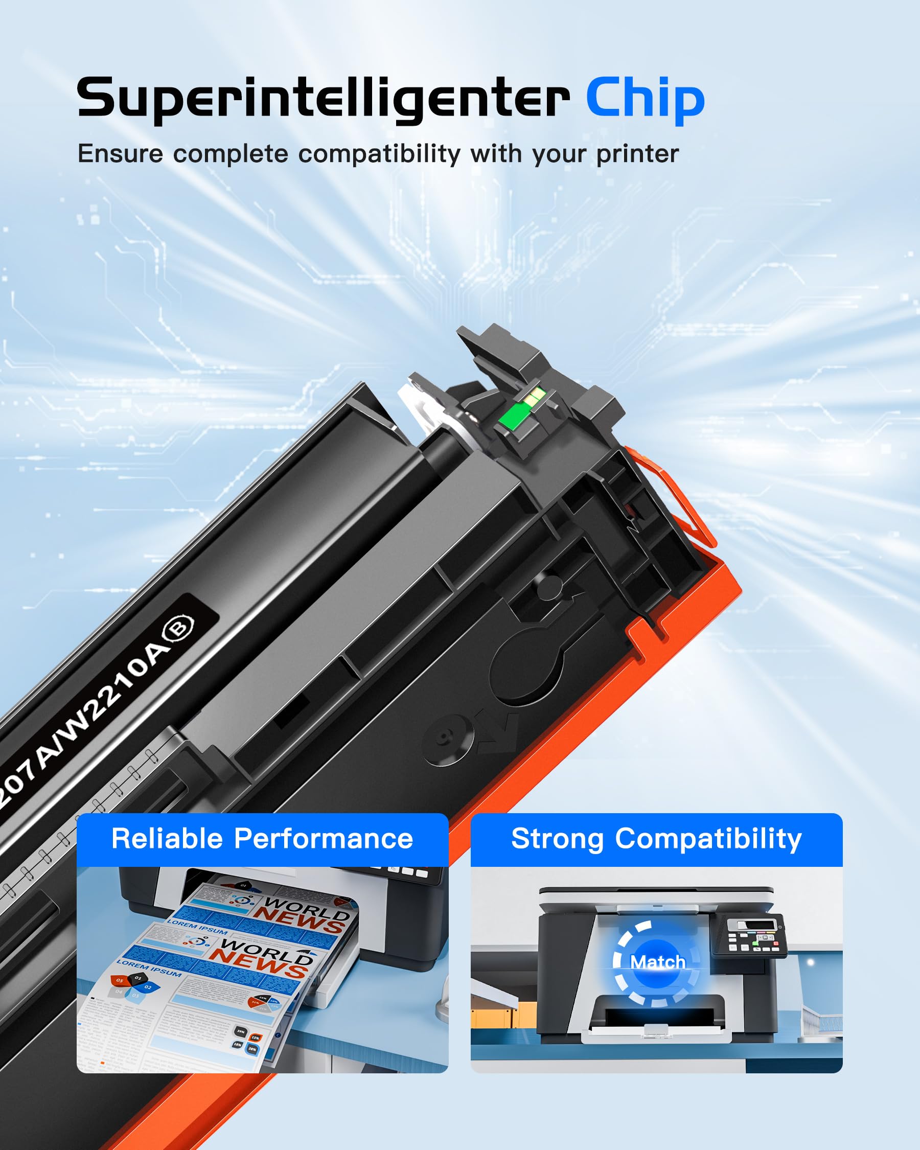 Gpc Image Kompatibel mit HP Color LaserJet Pro MFP M283fdw Toner – Bild 6