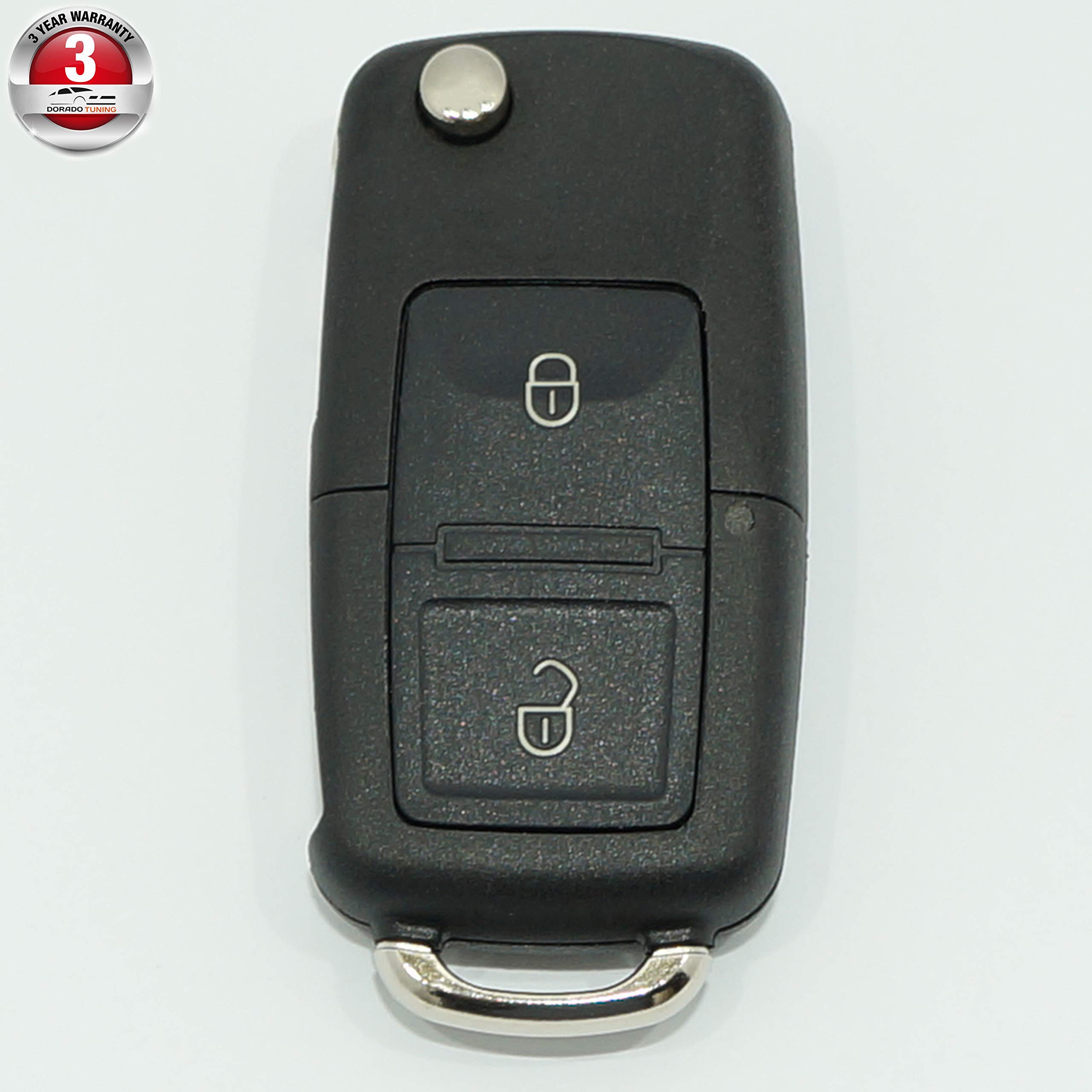 [DTi MSA-1031] DoradoTuning Car Replacement 2 Button Remote Fob Flip Key Case / ◆ Golf Mk4 Mk5 ◆ Polo 9n 9n3 ◆ Passat B6 T5