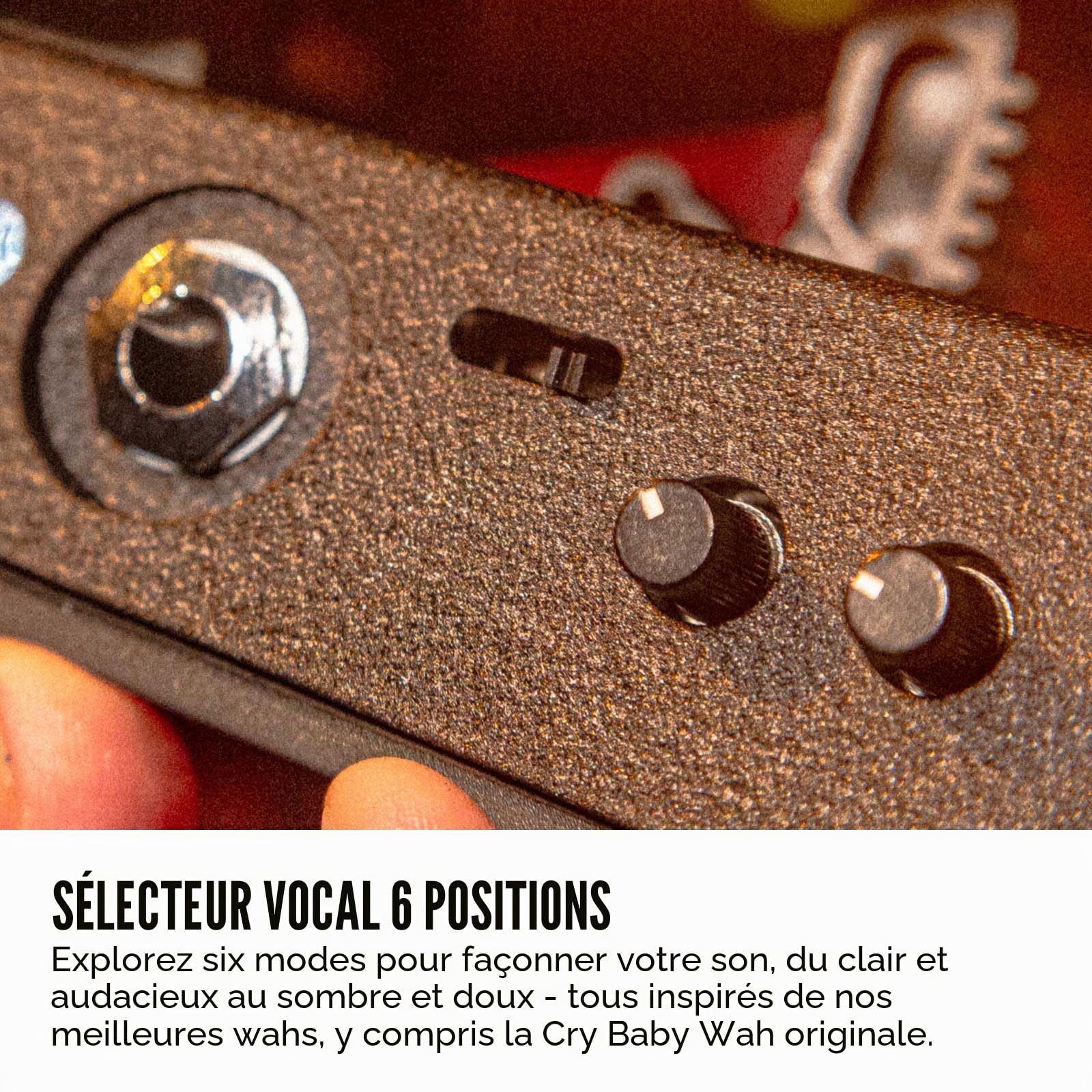 Pédale Dunlop Wah Wah - Noir