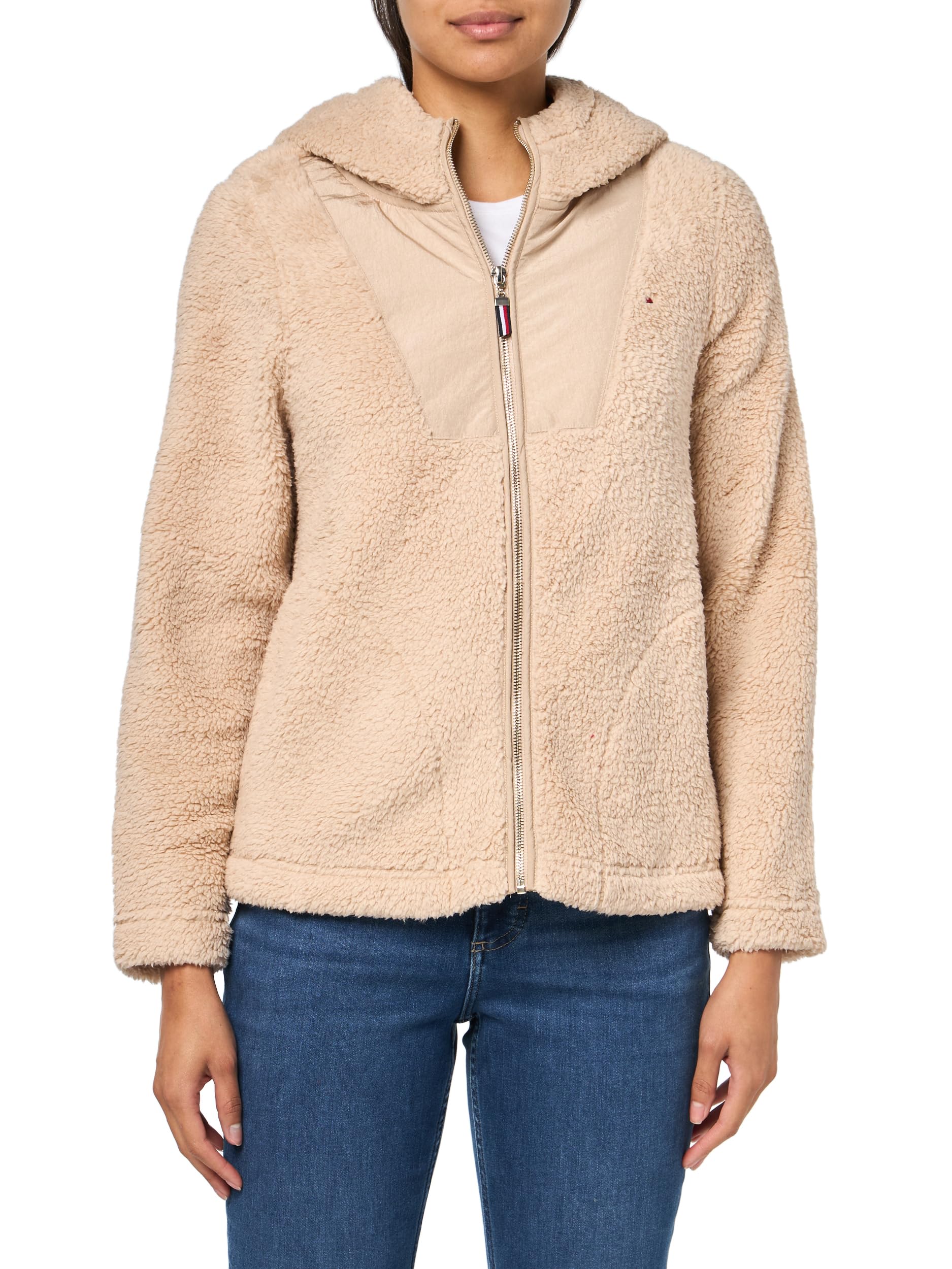 Tommy Hilfiger Women's Sportswear Roll Tab Top