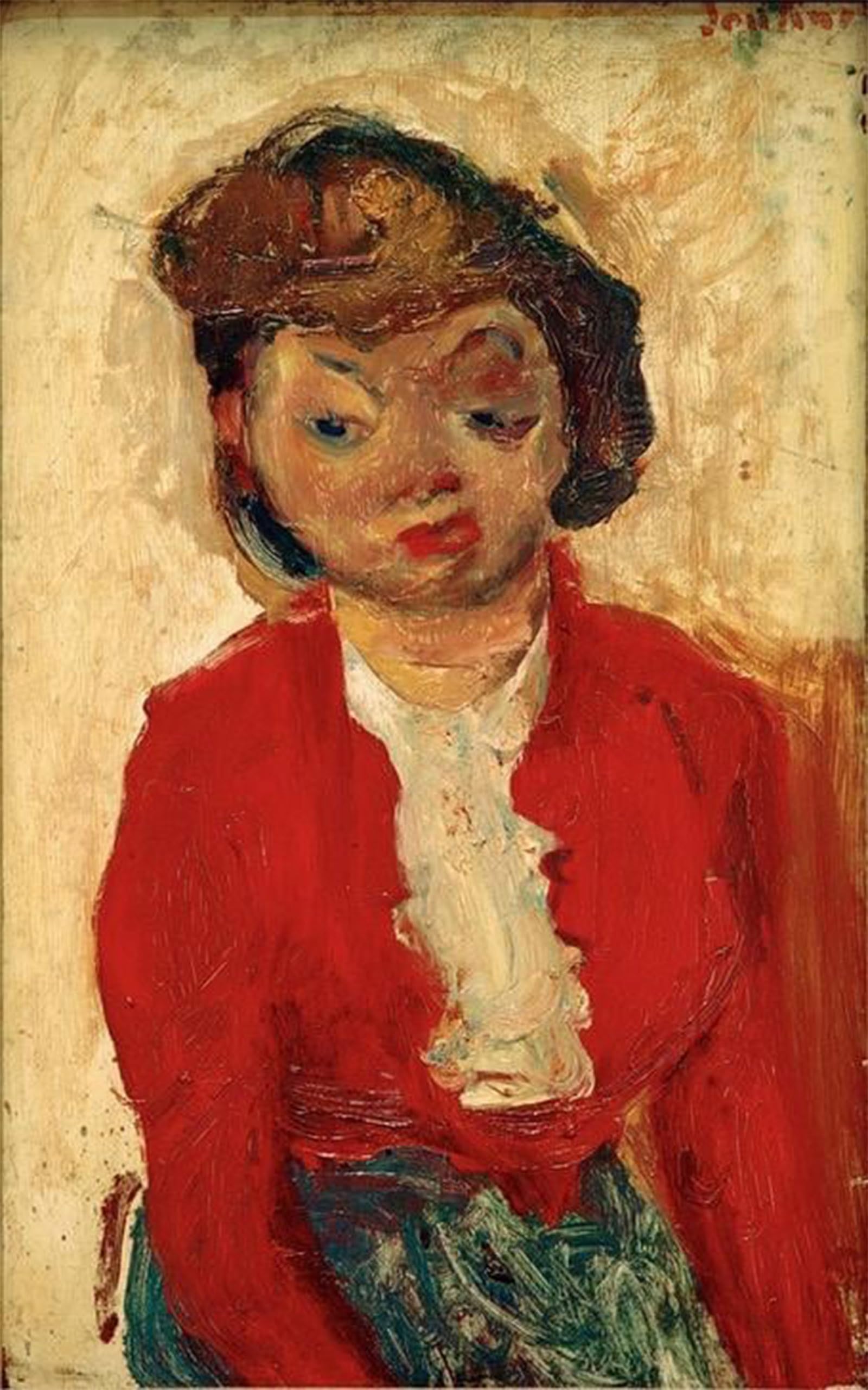 POSTERIIk Famous Print Pop Art Wall Art Graffiti the Young English Girl by Chaim Soutine Art Prints for Home Decor 60x90cm