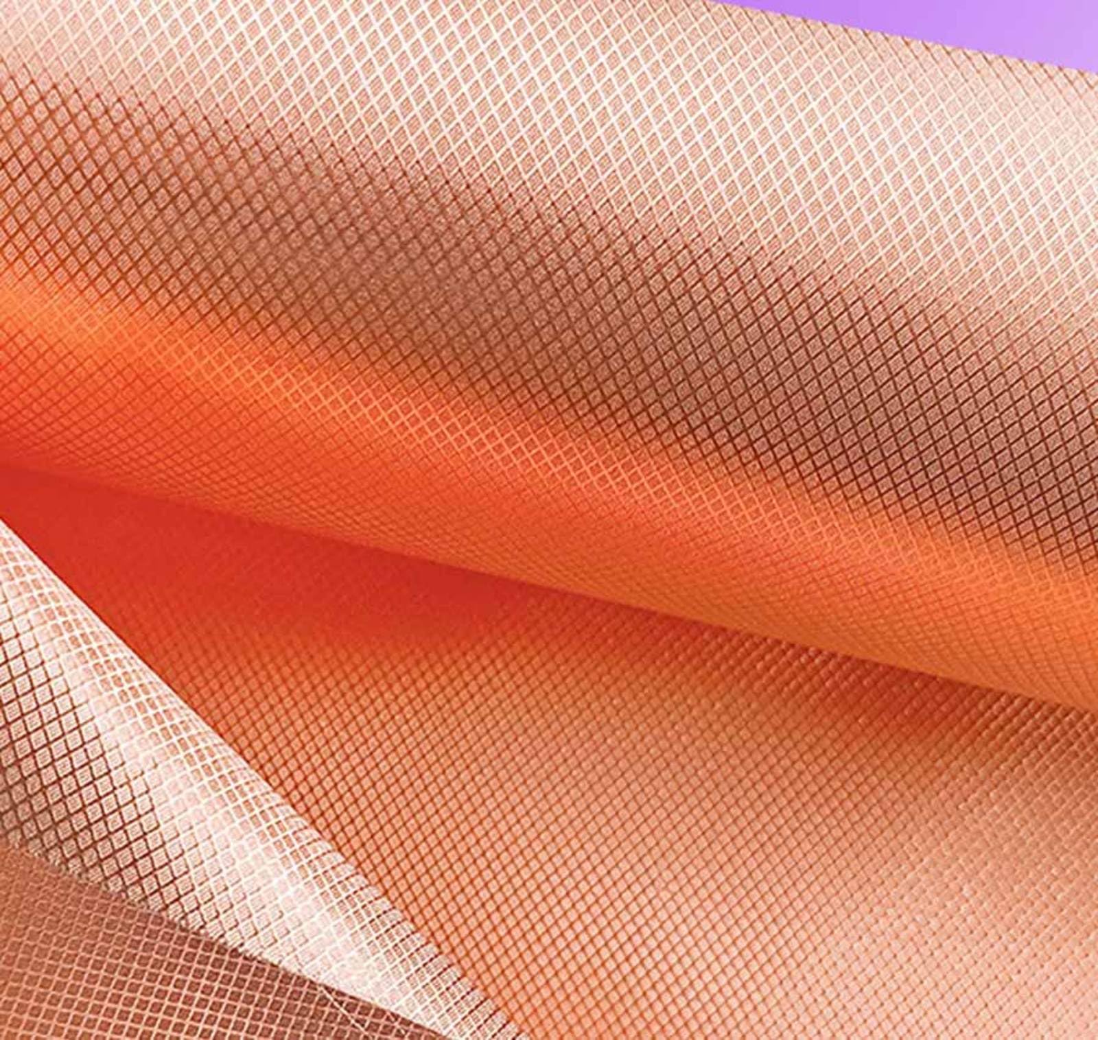 EMF Protection Faraday Fabric RFID Fabric Copper/Nickle Faraday Cage DIY Fabric Shields RF Signals GPS/Singal/WiFi/Bluetooth,gold-8x1.1m