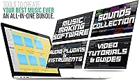 Vista 2 de Music Software Bundle for Recording, Editing, Beat Making & Production - DAW, VST Audio Plugins, Sounds for Mac & Windows PC