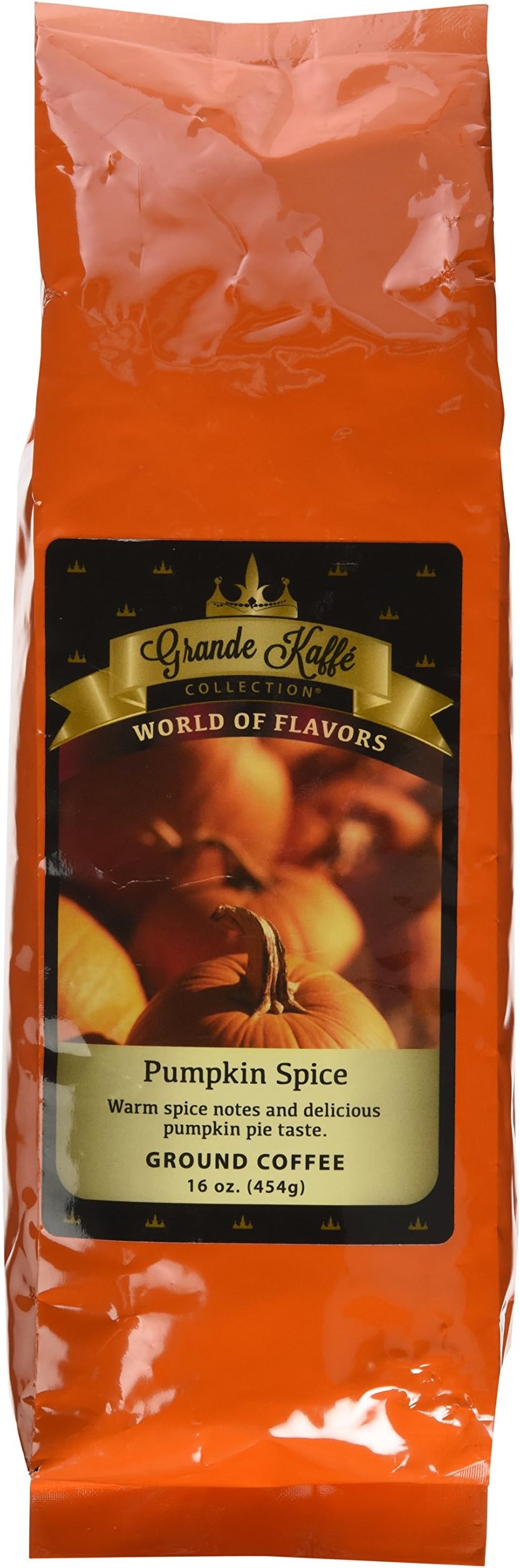 Grande Kaffe Collection Pumpkin Spice Ground Coffee, 16 oz