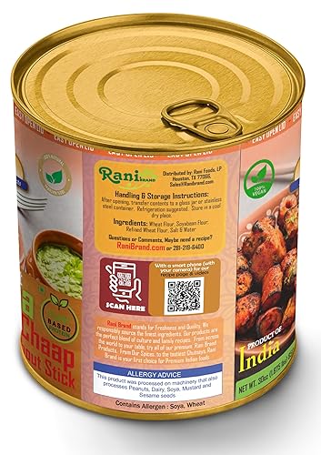 Miniatura 23 de Rani Soya Chaap (proteína a base de plantas) 30 onzas (1.875 libras) 29.98 oz ~ Tapa fácil de abrir Todo natural Vegano Sin colores Sin OMG