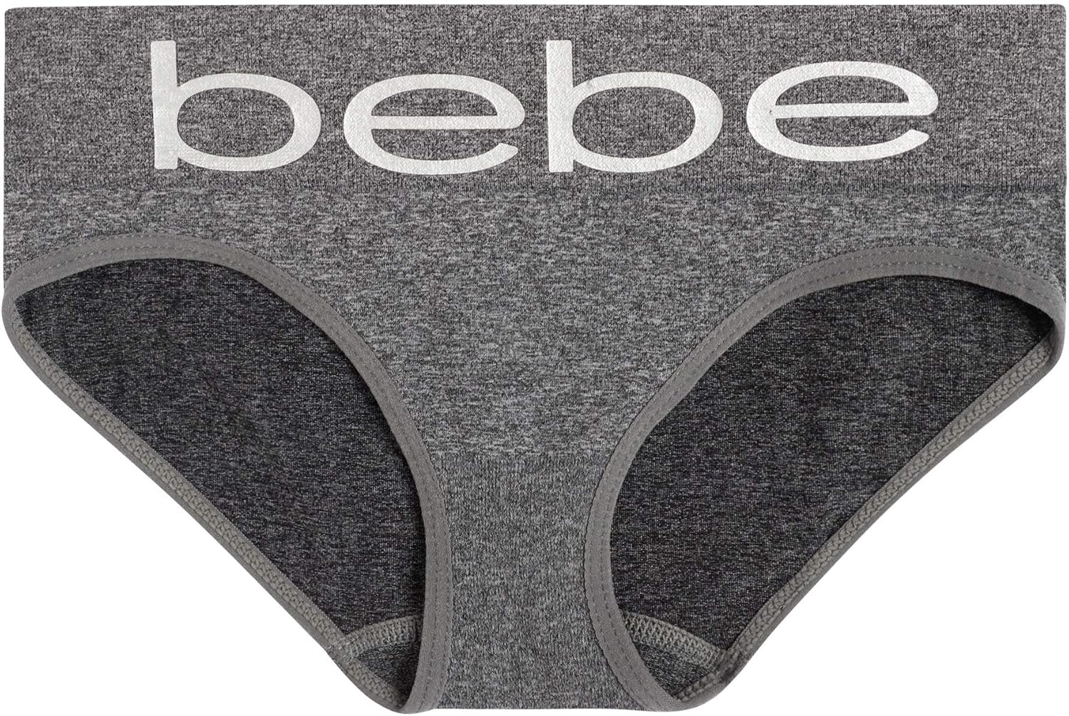 bebe Girl's Super Soft Hipster Underwear (6 Pack)