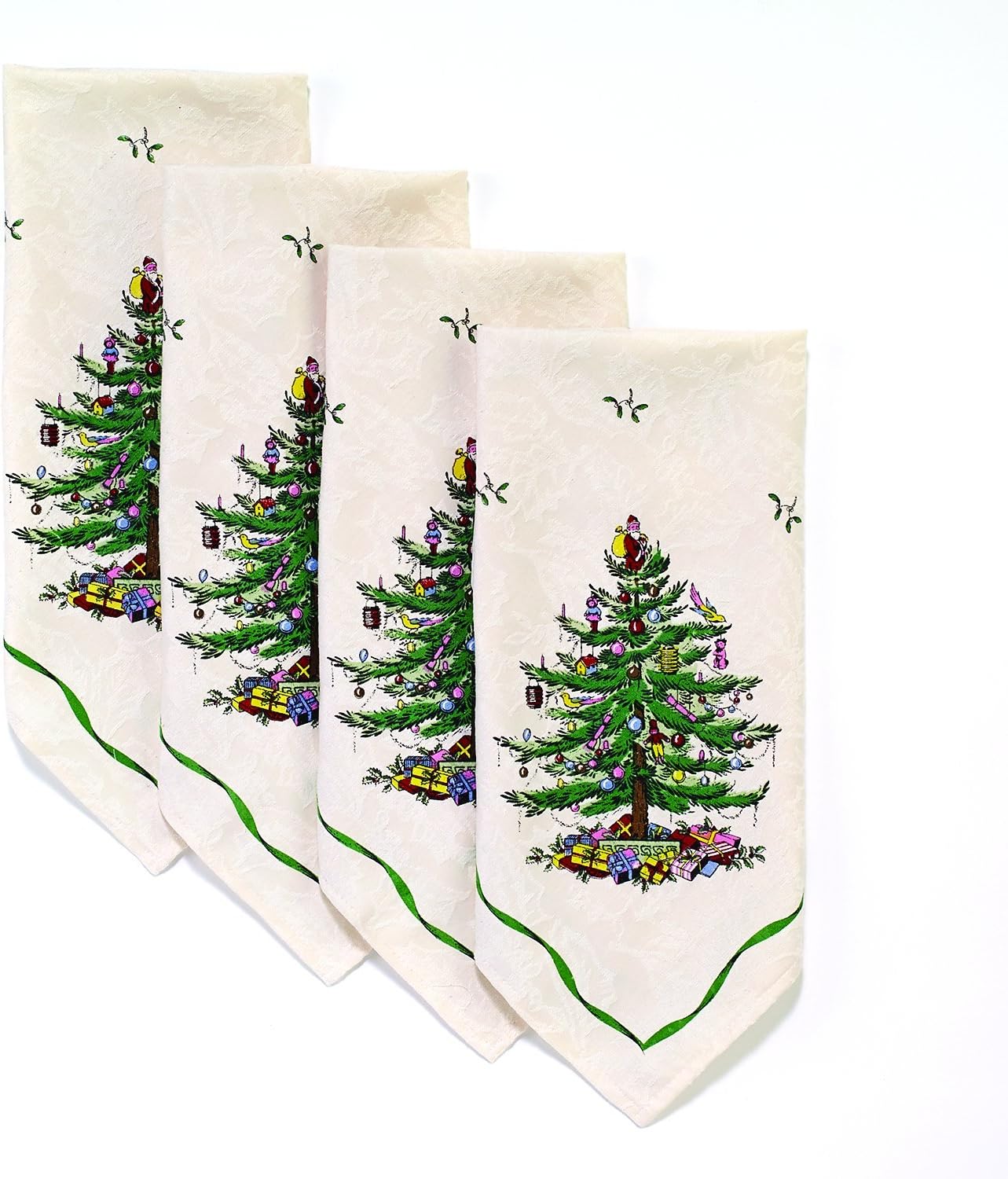 Avanti Linens Collection, Cotton Polyester, Multicolor, 20" x 20" (Set of 4)
