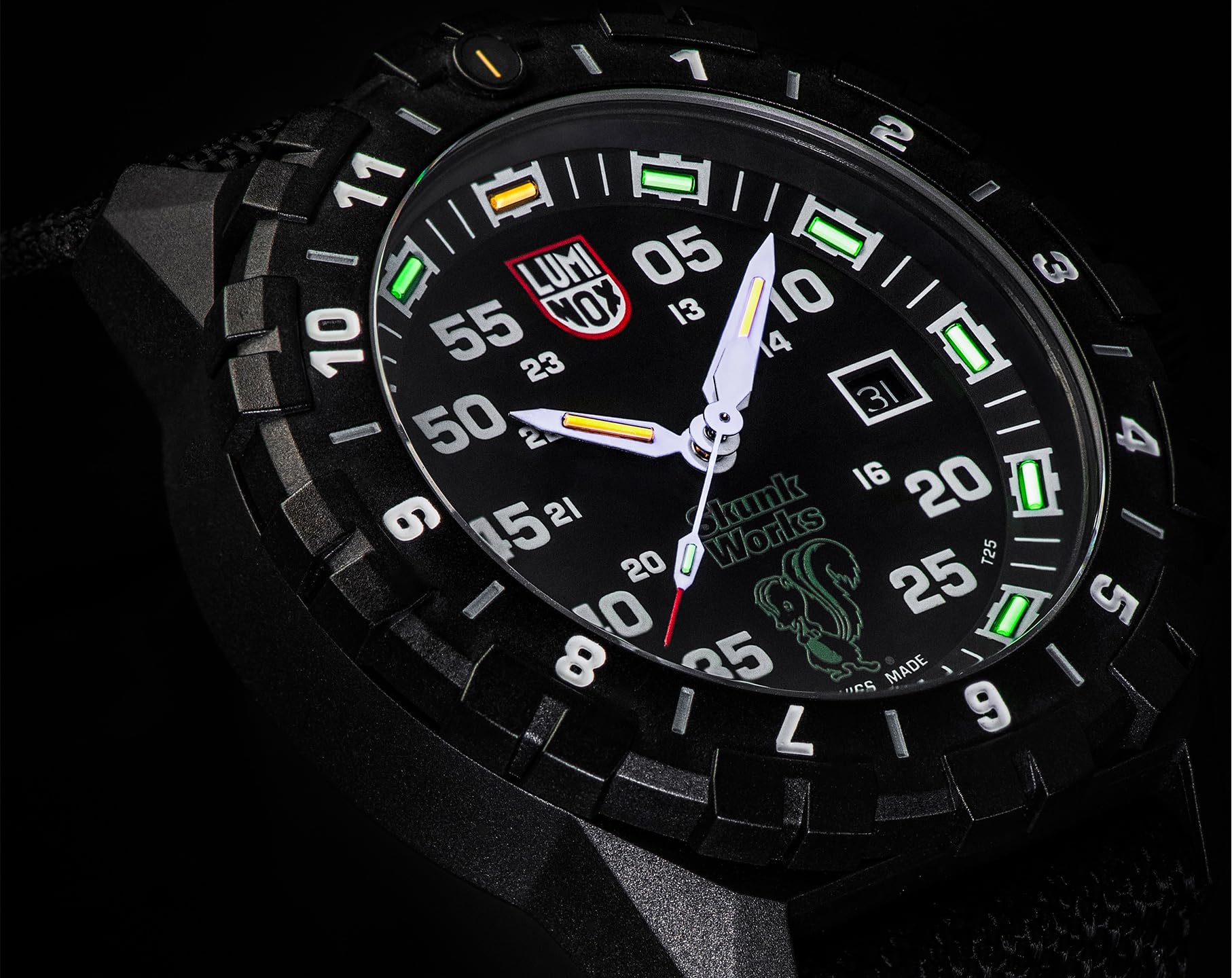 Luminox Reloj analógico de Cuarzo para Hombre con Correa de plástico XA.6442.H.Set