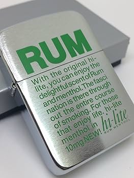 新品ハイライト初期41レプリカRUMメンソールZIPPO非売品未使用 ハイライト 41レプリカZIPPO未使用品 hi-lite - メルカリ