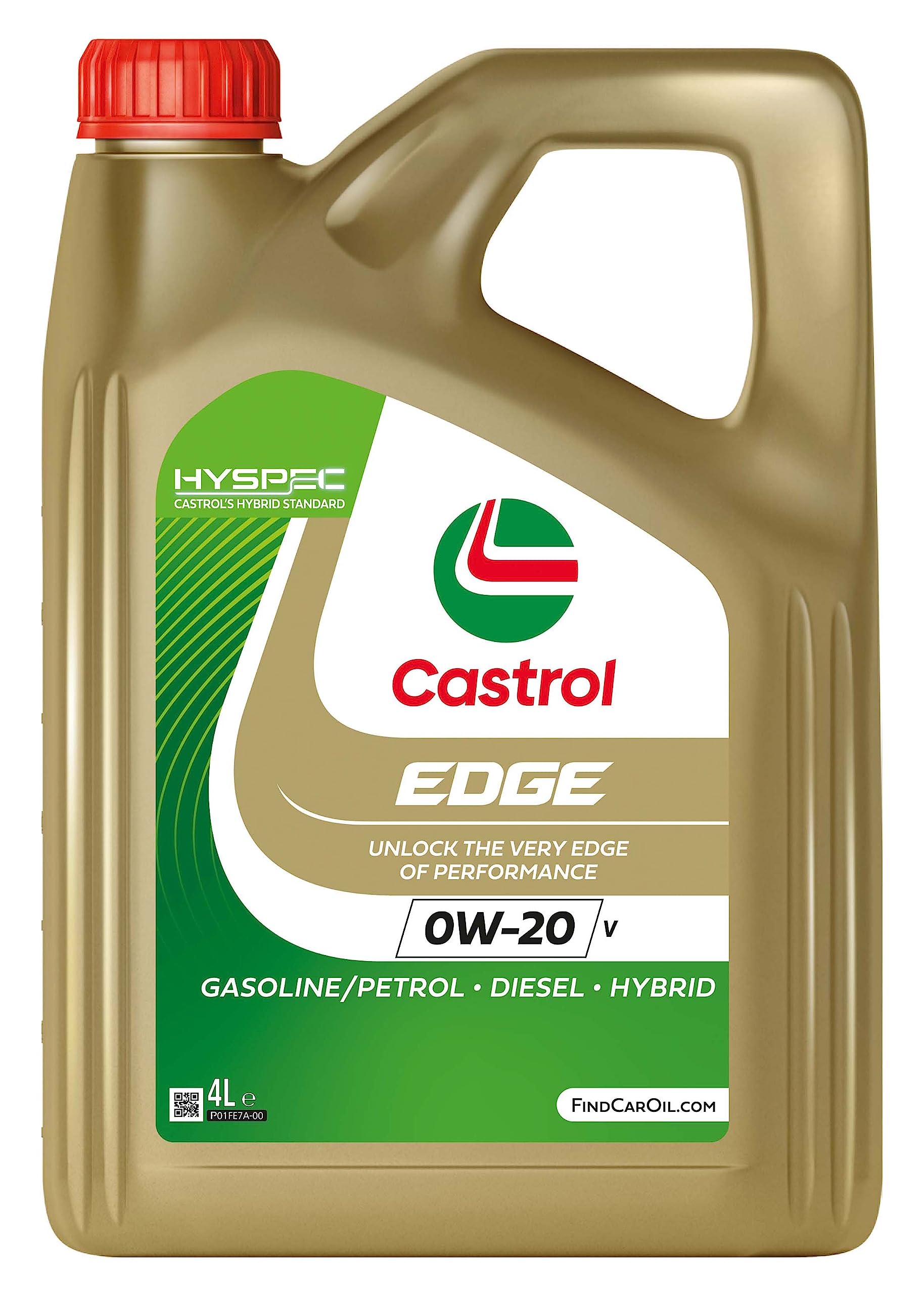 CASTROL Motoröl 0W-20 EDGE Motor Öl ACEA C5 V 4L