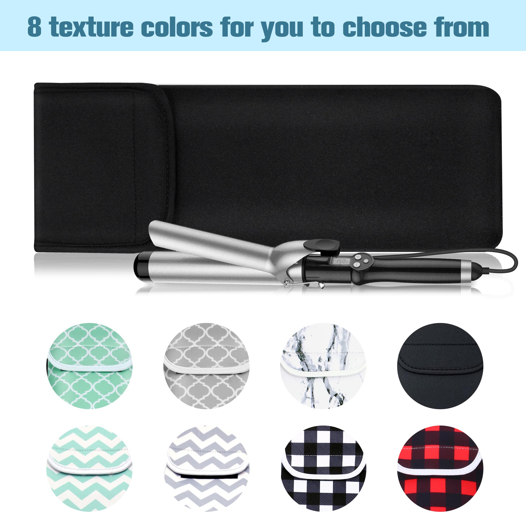 BASELIFE Funda de neopreno impermeable para plancha de pelo