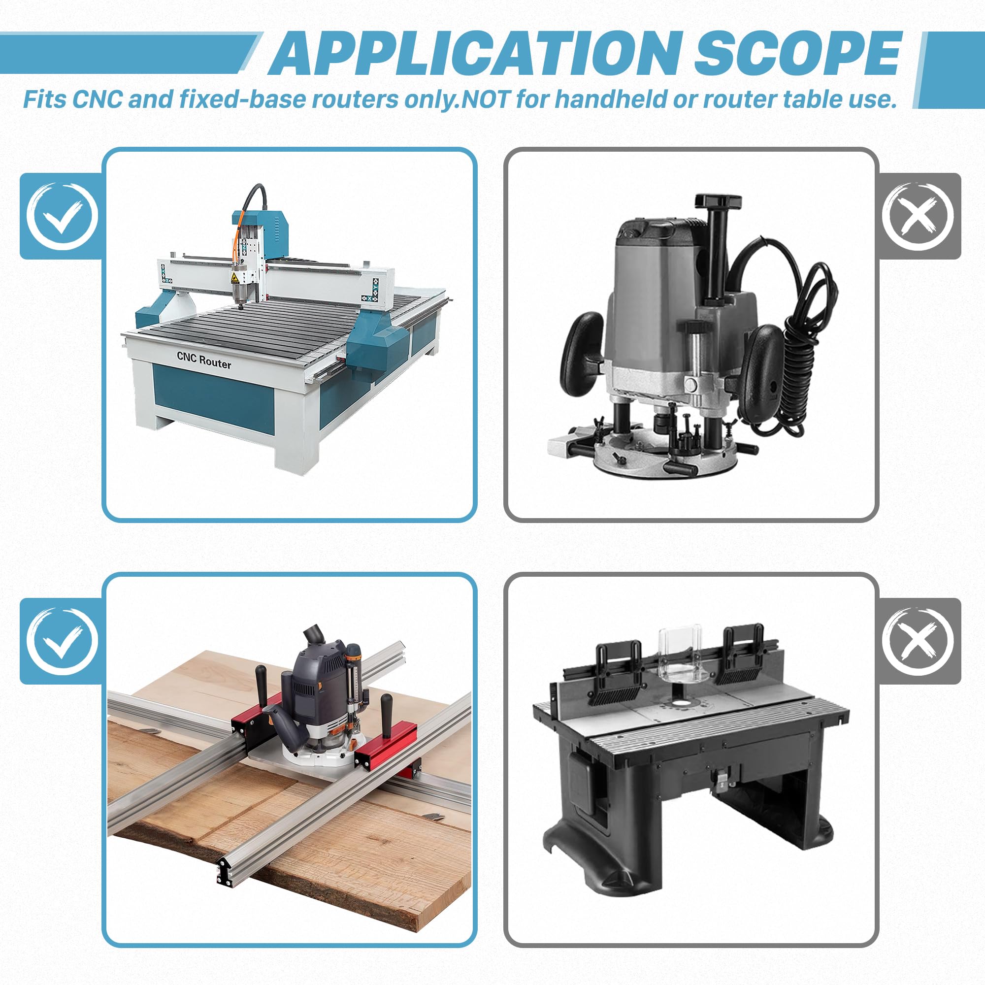 KEENTECH Fraise à défoncer de surface CNC à tige de 6,35 mm – Pointe en carbure de tungstène de qualité industrielle, inserts remplaçables à 2 ailes, foret d'aplatissement de dalle pour le travail du