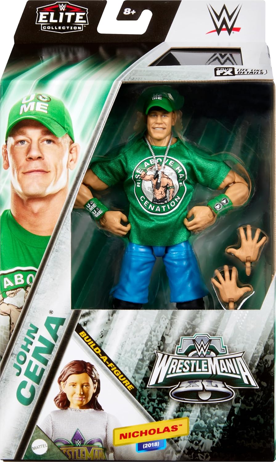 WWE Wrestlemania 32 Elite Collection Action Figure Brock Lesnar - Mattel - 17 Cm Circa, Dettagli Incredibili - 3