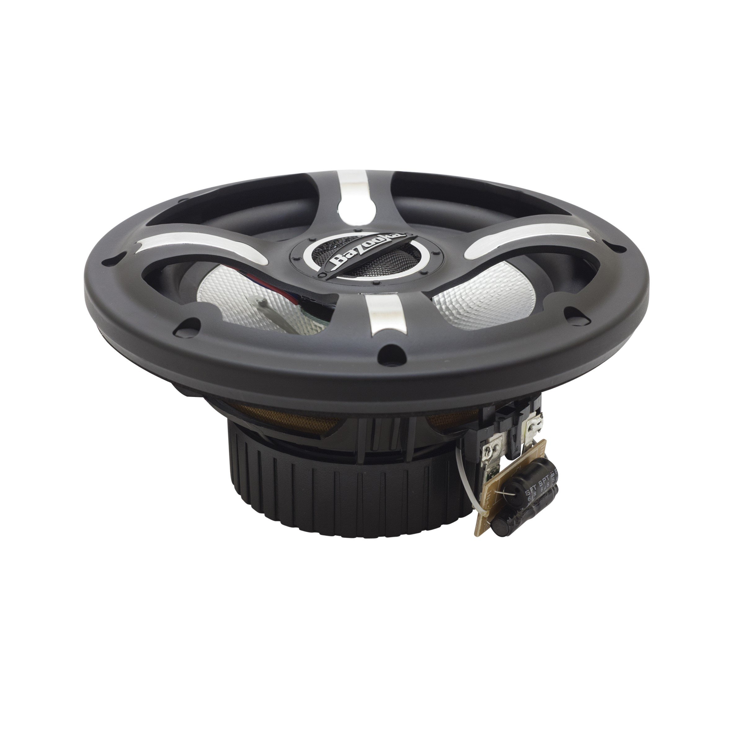 Amazon.com: Bazooka 6.5-Inch LED Marine Speaker Kit with Plug-and