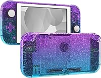 Vista 11 de eXtremeRate Glacier Blue DIY Replacement Shell for Nintendo Switch Lite, NSL Handheld Controller Housing w/Screen Protector, Custom Case Cover for