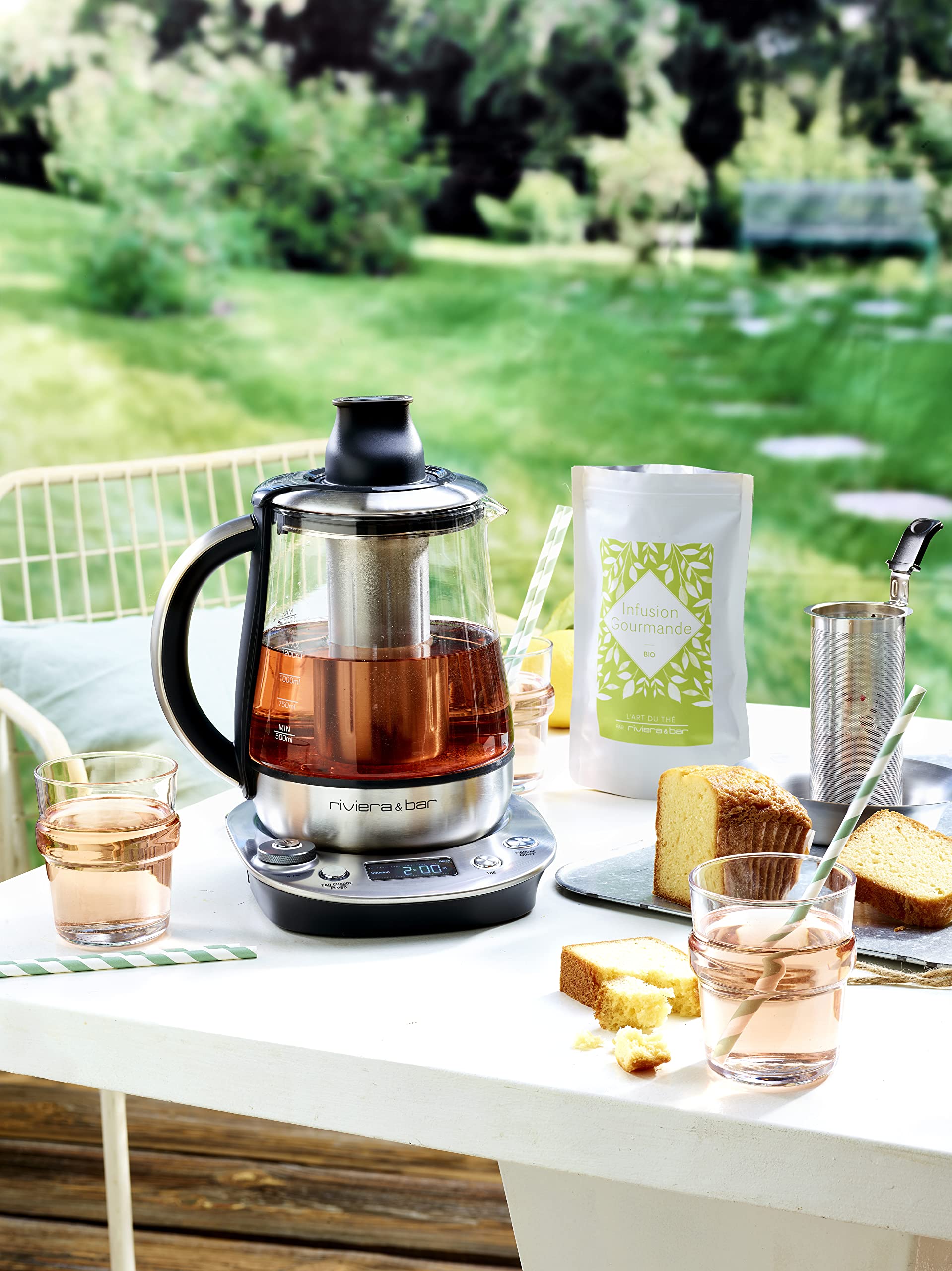 Riviera-et-Bar BTH690 Théière inox Sencha Zen