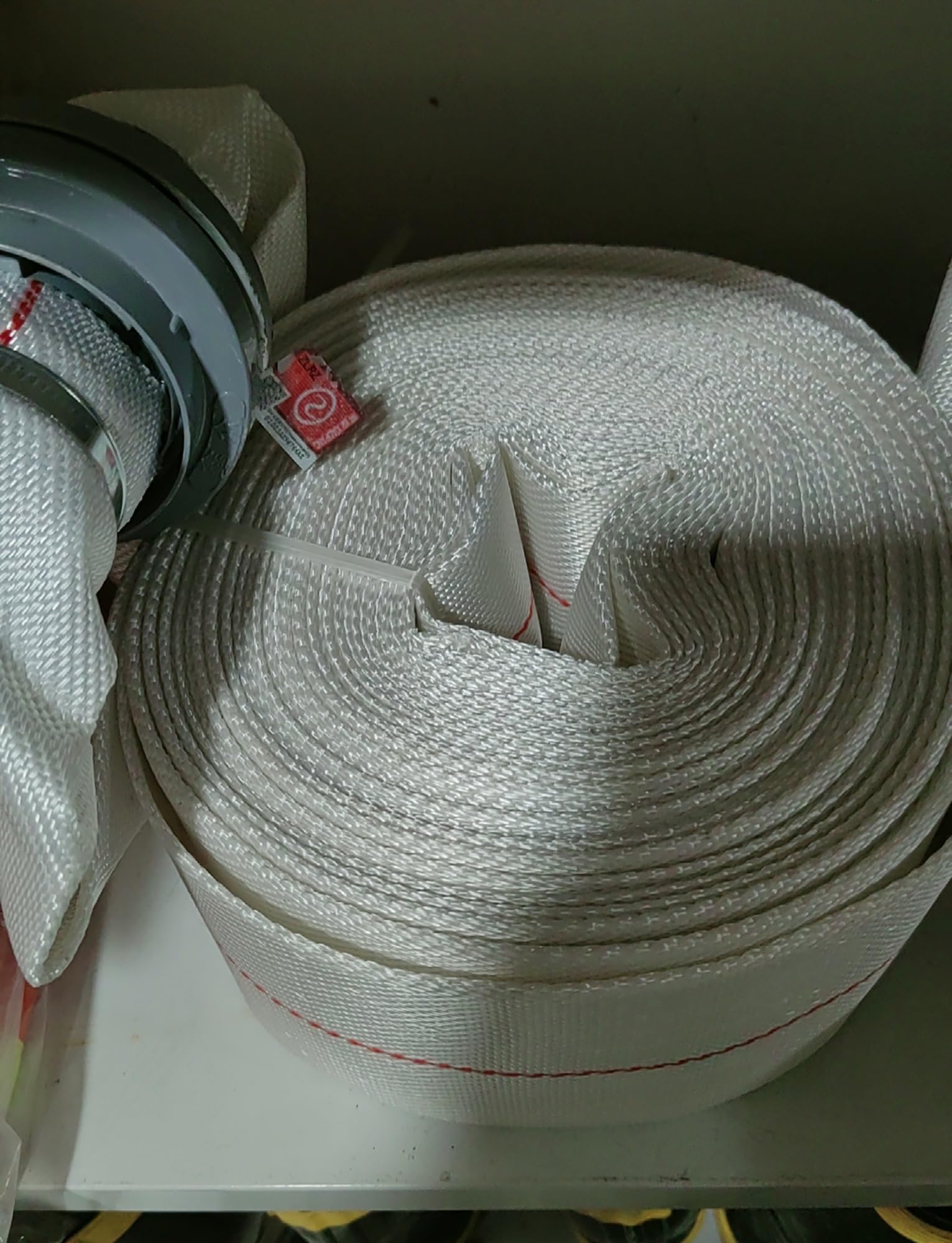 Feuerwehrschlauch mit Anschlussstück und Düse, Hydrantenadapter, Feuerwehrschlauchdüse, for Innenräume, Haus und Gartenbewässerung (66/82 Fuß)(8-50-25)