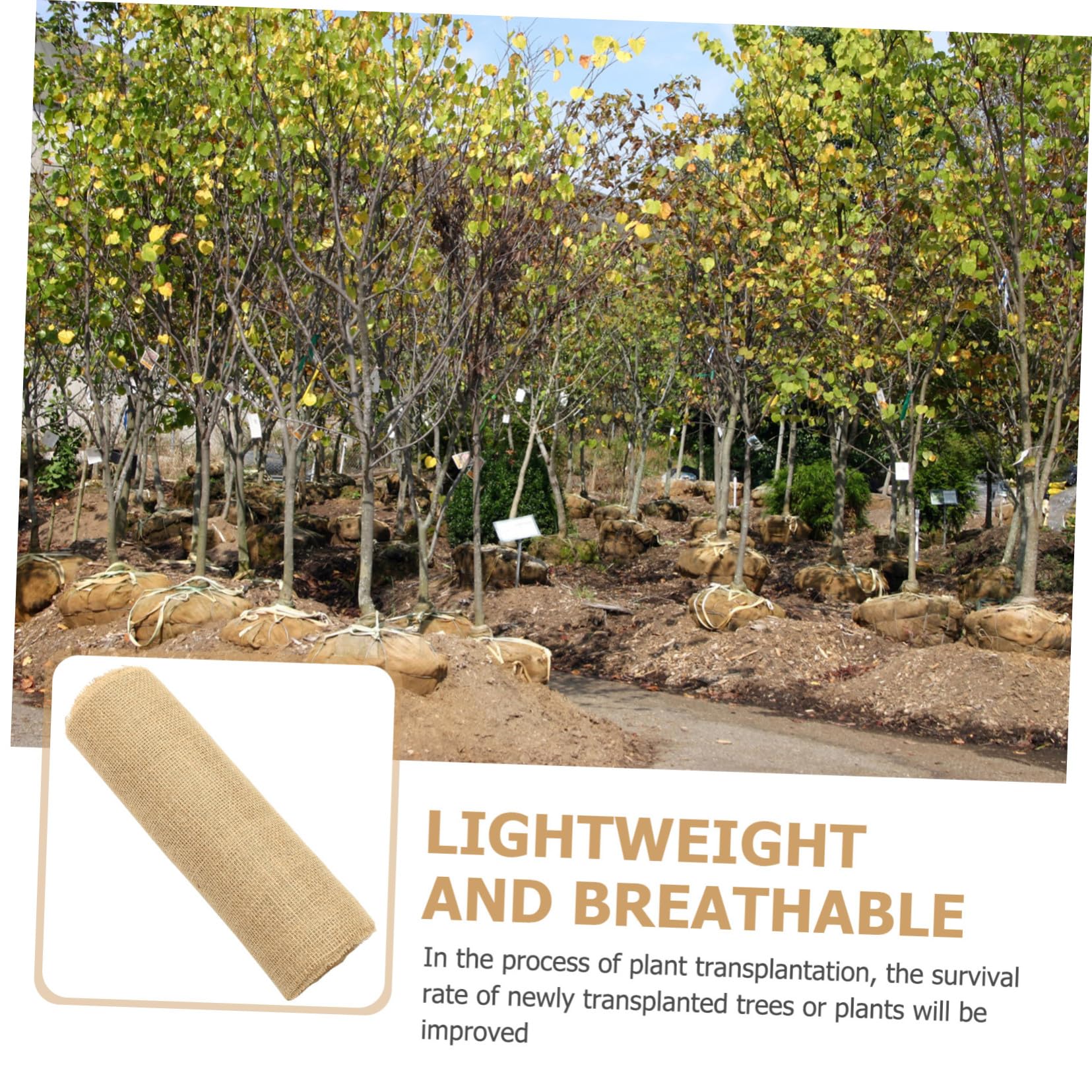 Outanaya Aislante Anticongelante Protector De Árboles para Clima Frío Envoltura para Troncos Que Mantiene El Calor para Uso Jardín Invierno