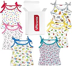 VParents Cotton New Born Baby Boy's & Baby Girls jabla -Multicolour - Pack of 6 (0-3 Months)