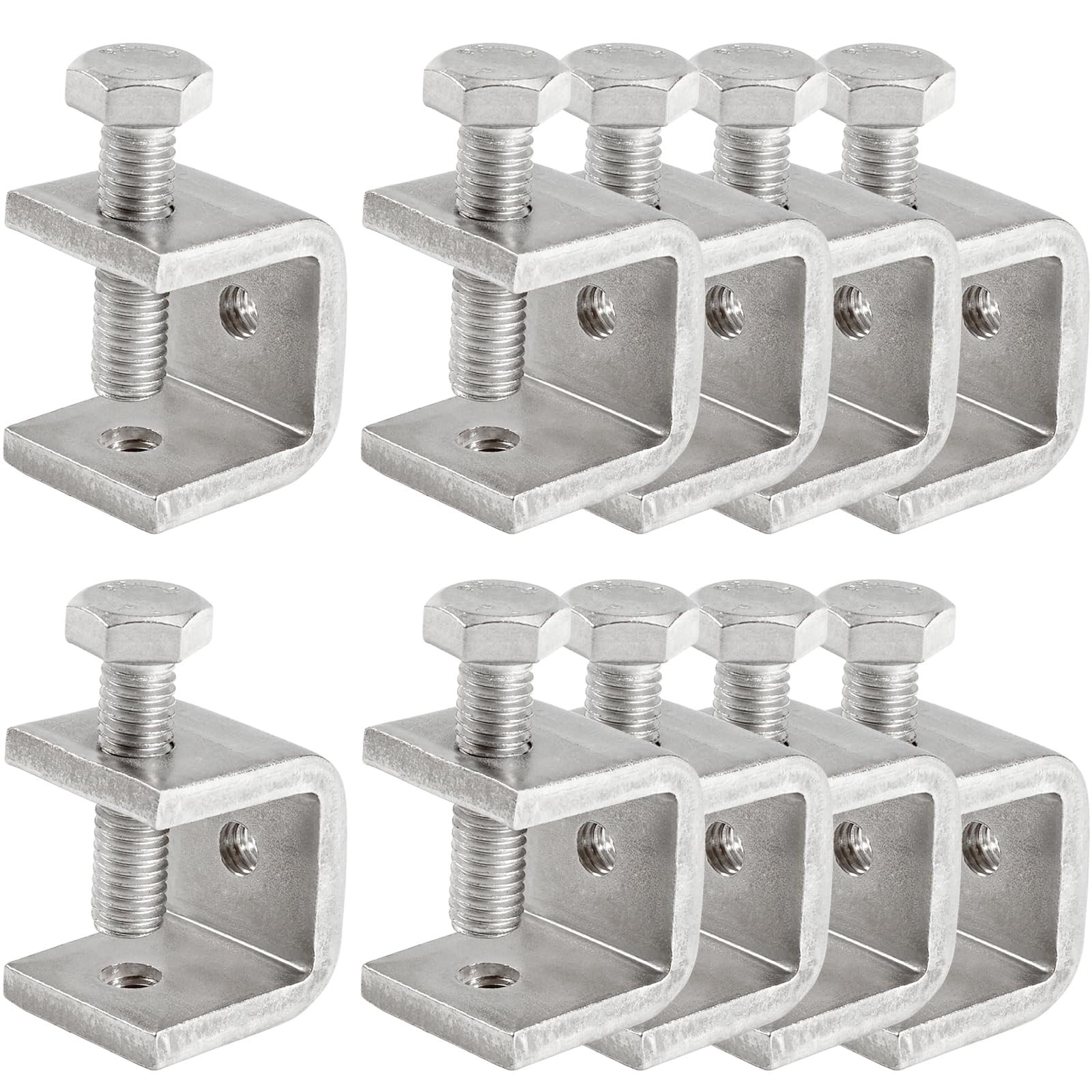 Mini pinces en C en acier inoxydable lot de 10 serre-joints miniatures robustes pour métal