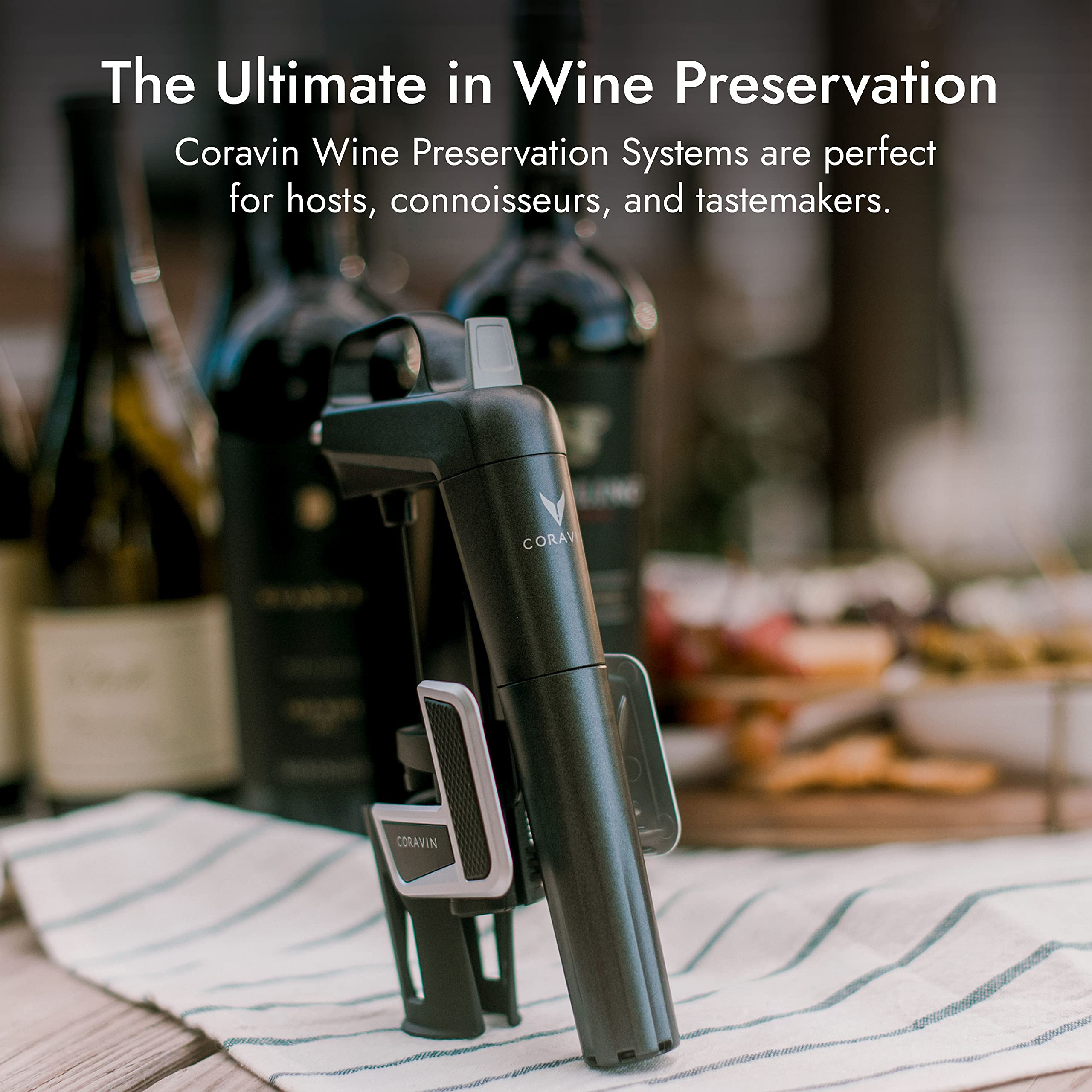 Coravin Model Two Elite Pro Wine Preservation System Bottle Opener