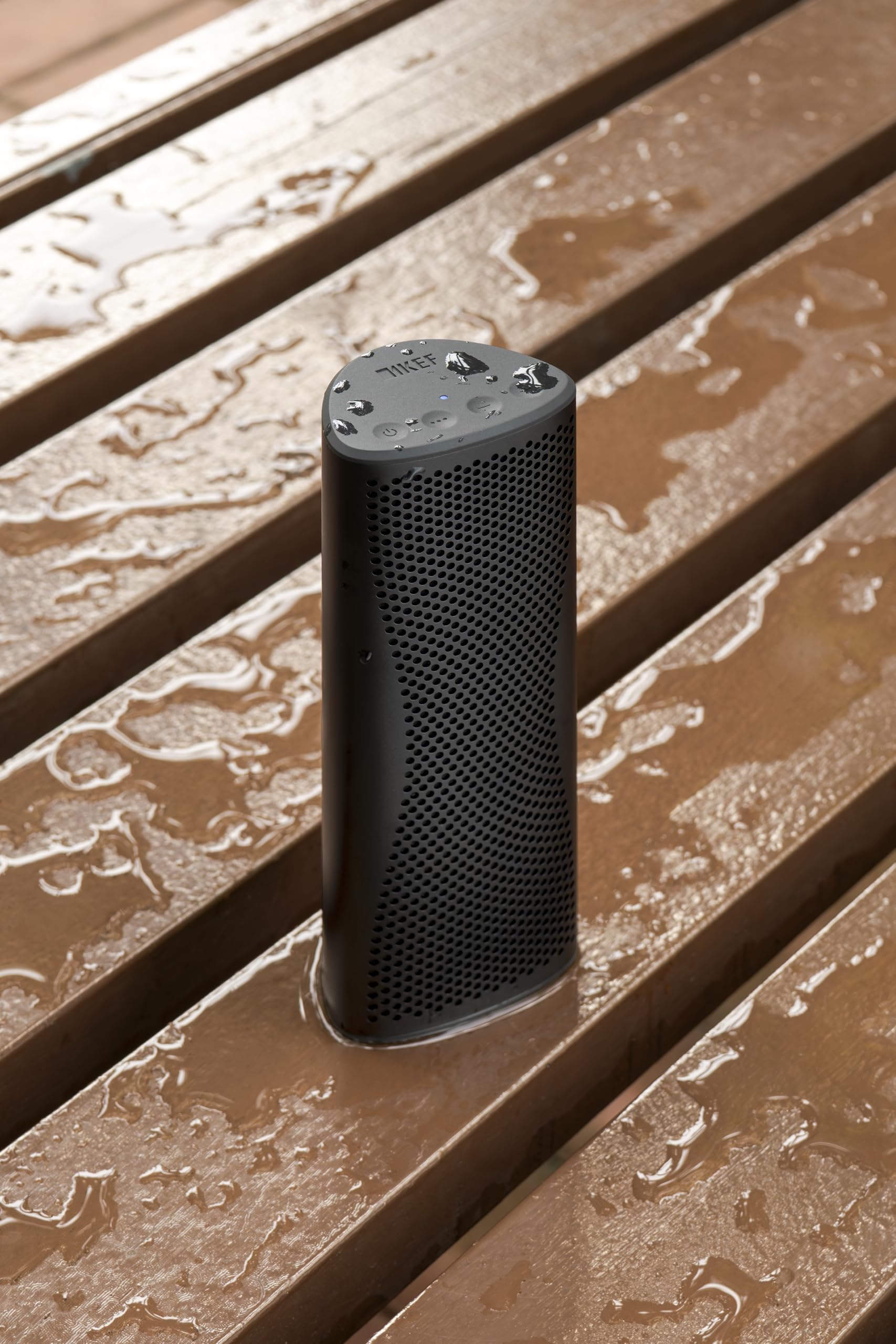 Amazon.com: KEF Muo High-Fidelity Portable Speaker (Midnight Black