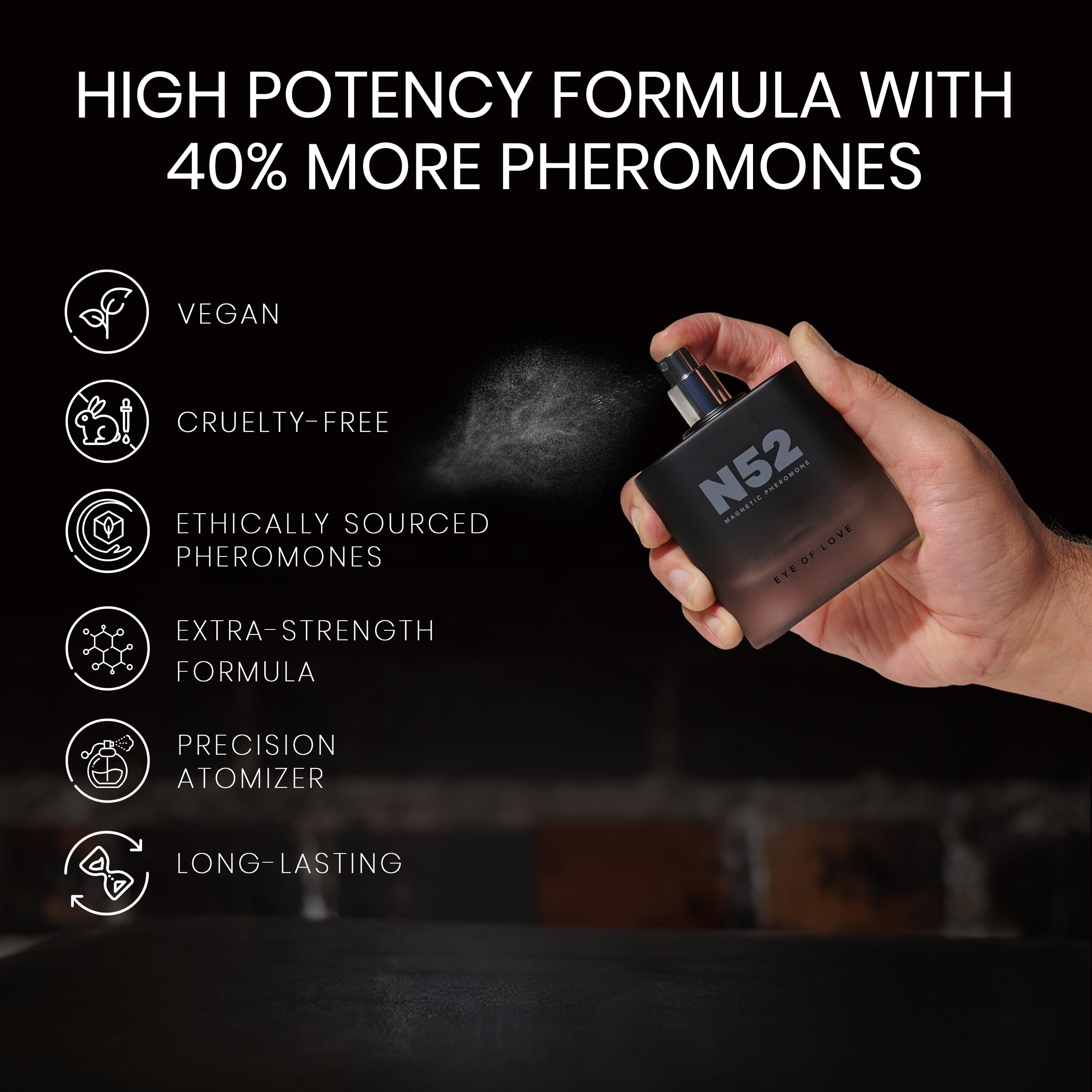 Amazon.com : Eye of Love N52 Magnetic Pheromone Cologne for Men