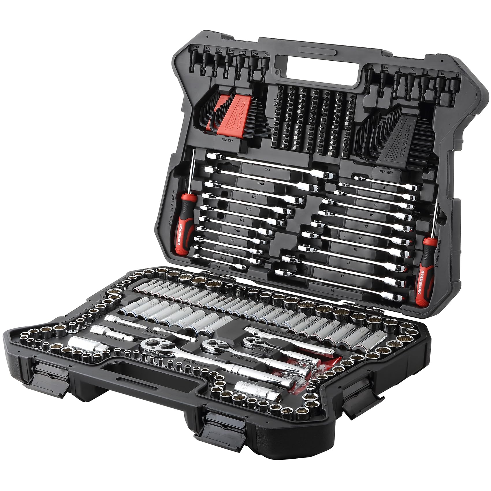 STARWORK TRUE MECHANIC 303-Piece Mechanics Tool Set