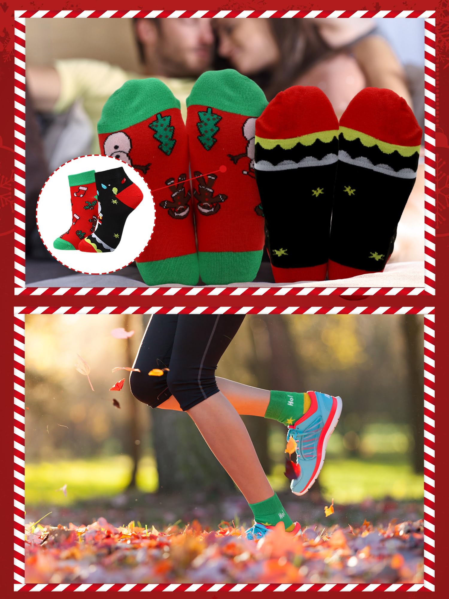 Giegxin 24 pares de calcetines tobilleros, calcetines de corte bajo, calcetines coloridos para regalo