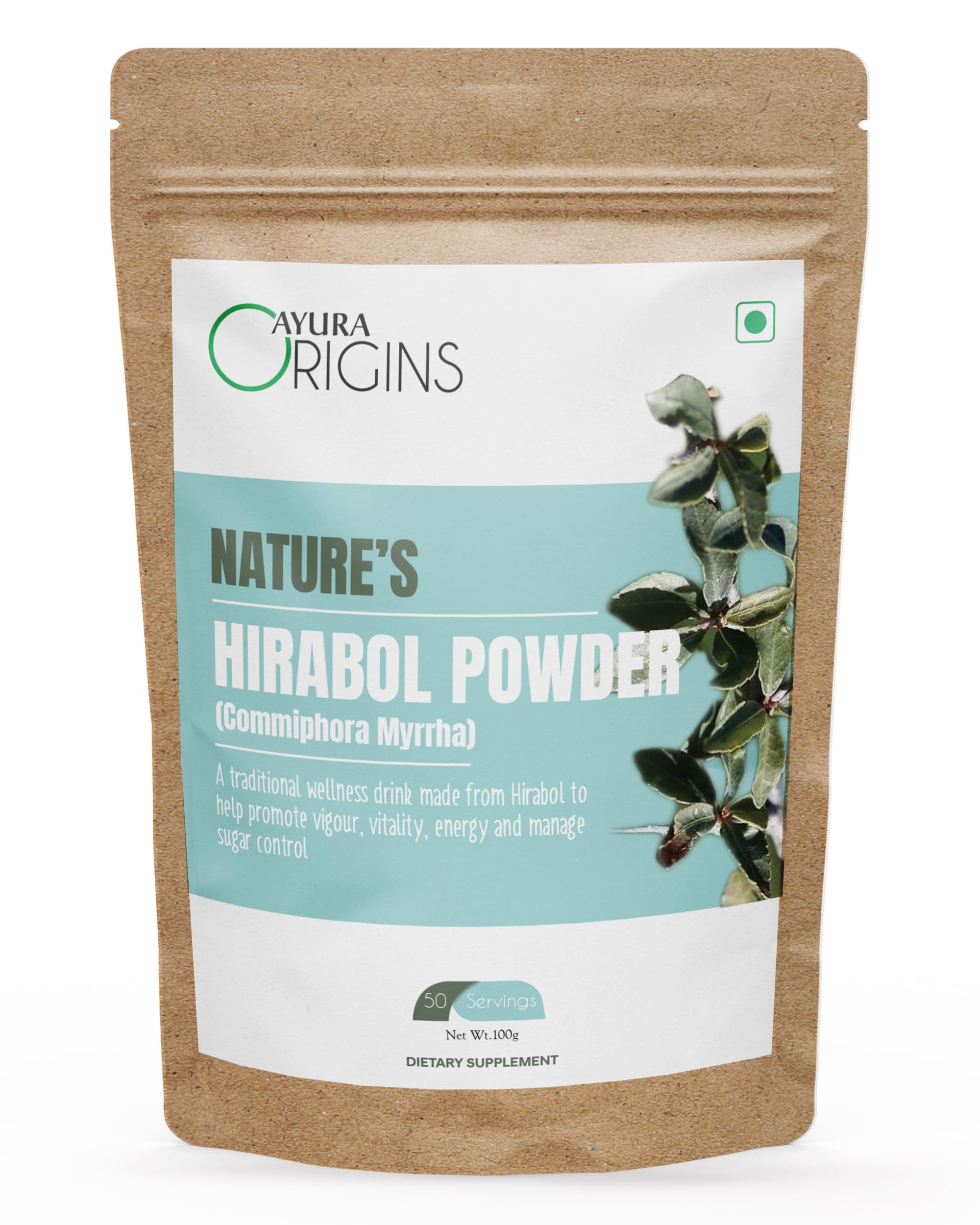 Nature's Hirabol Powder (Commiphora Myrrha)