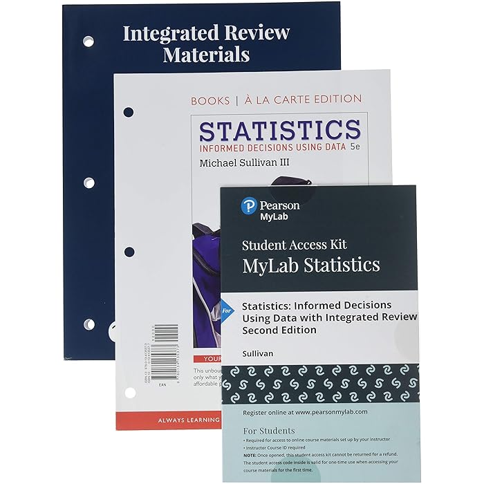Buy Statistics: Informed Decisions Using Data with Integrated Review ...