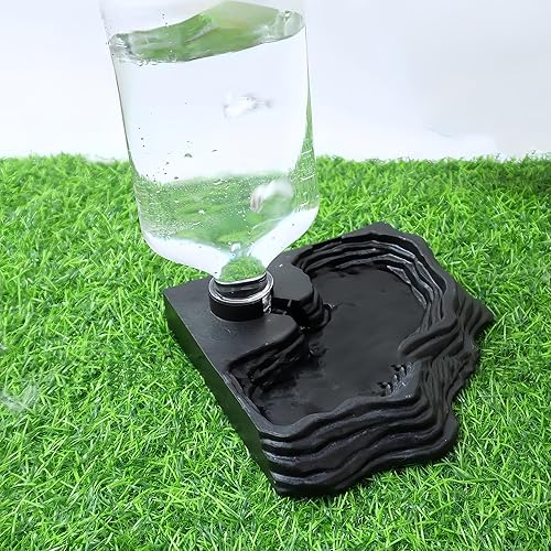Miniatura 2 de MRTIOO Cuenco de 17 onzas para comederos de reptiles con tanque de terrario, dispensador automático de agua, accesorios de alimentación para