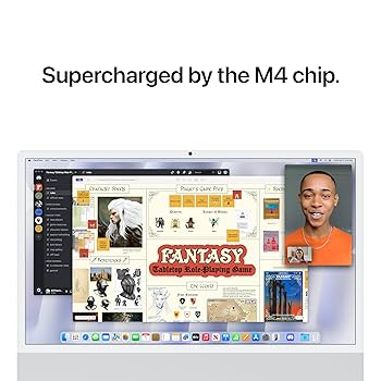Apple 2024 iMac with M4 Chip - Powerful All-in-One Desktop
