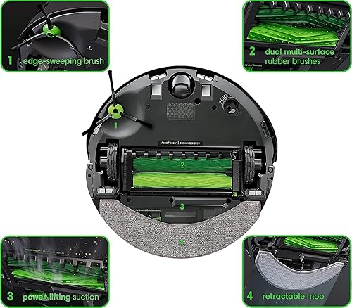 Miniatura 7 de Almohadillas de repuesto para iRobot Roomba Comb0 j7+Plus piezas de aspiradora, accesorios de microfibra para trapeador (6 unidades)