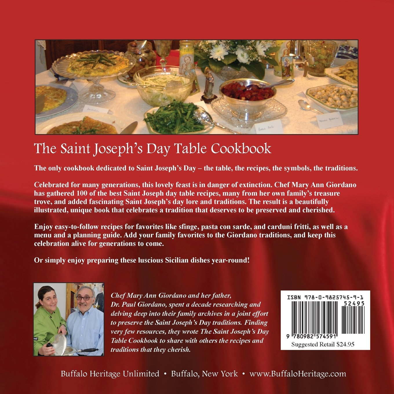Saint Joseph’s Day Table Cookbook