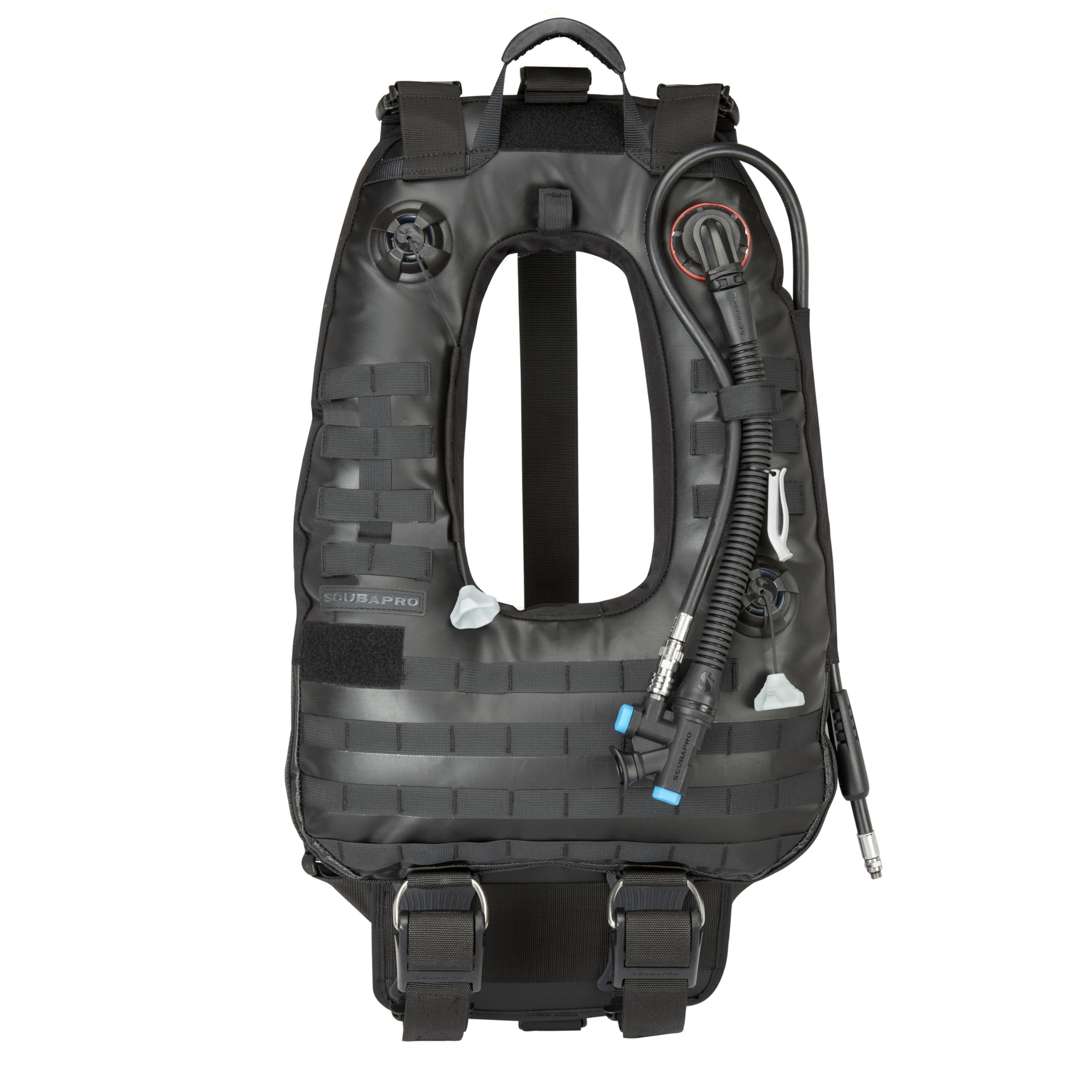 SCUBAPRO Rapid System Scuba Diving BCD for Professional Services, w/BPI and Cloth Carry Bag