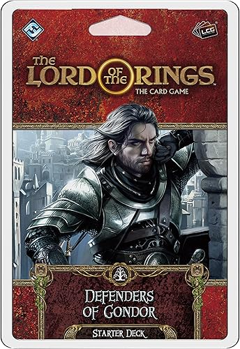 The Lord of the Rings The Card Game Defenders of Gondor STARTER DECK - Juego de aventura cooperativa, juego de estrategia, edades 14 en adelante,