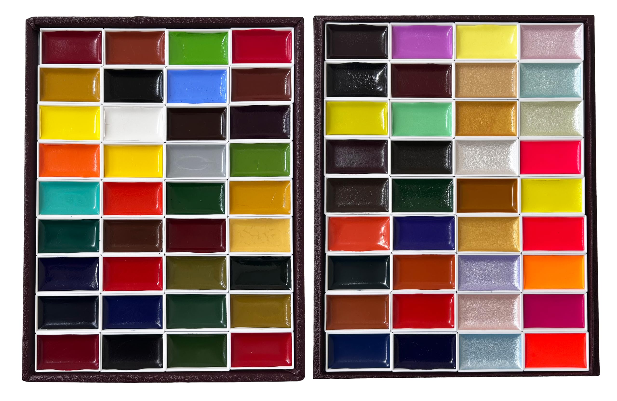 Amazon.com: KISSOH GANSAI-72 Gansai 72-Color Japanese Watercolor