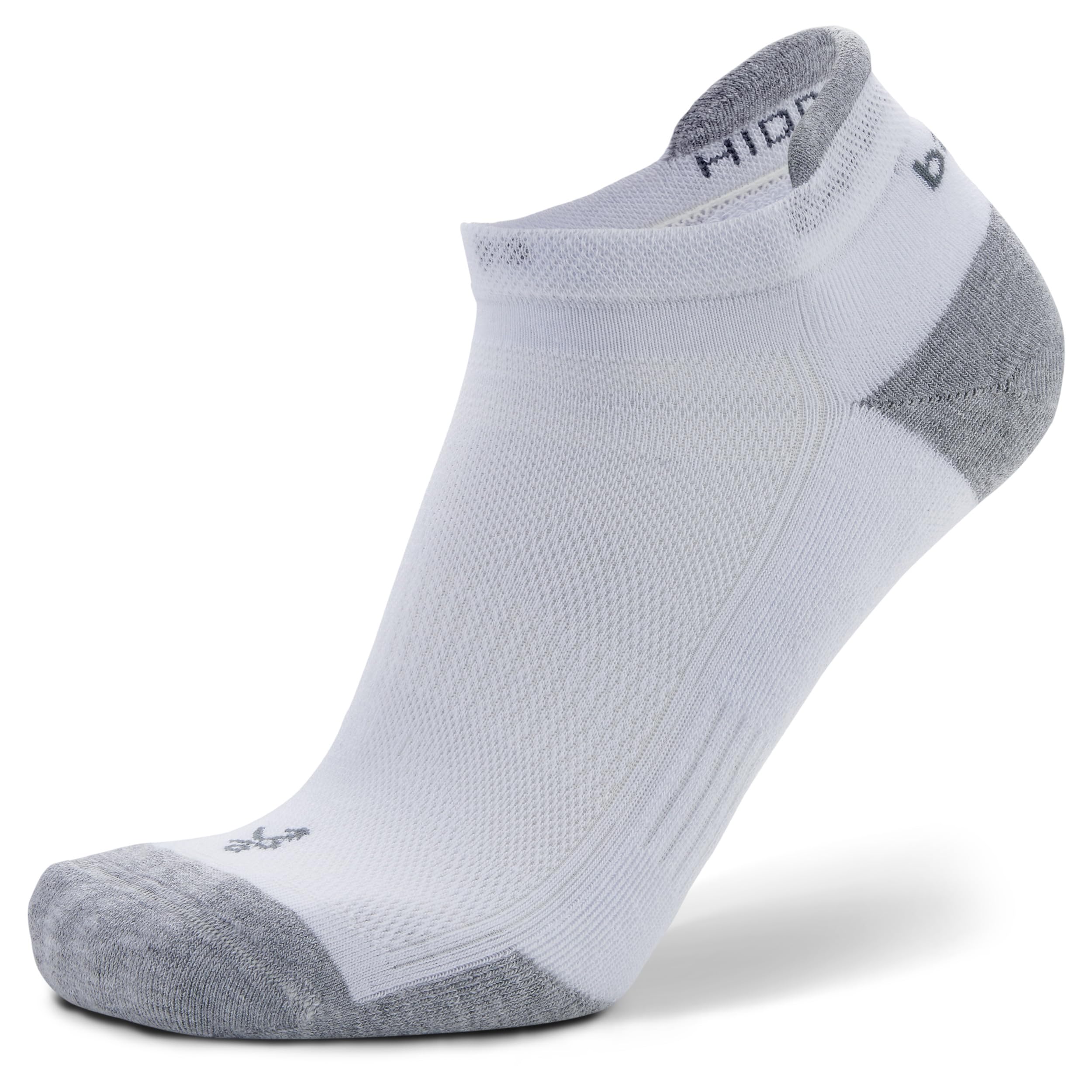 Balega Hidden Contour No Show, White, S