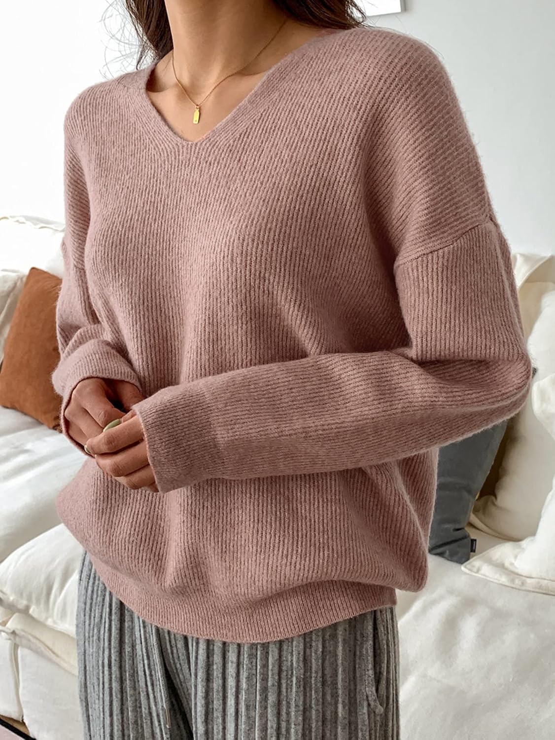 womans sweater Women's sweaters, Cozy knitwear, Knit pullover, Cardigan for women, Winter fashion sweater