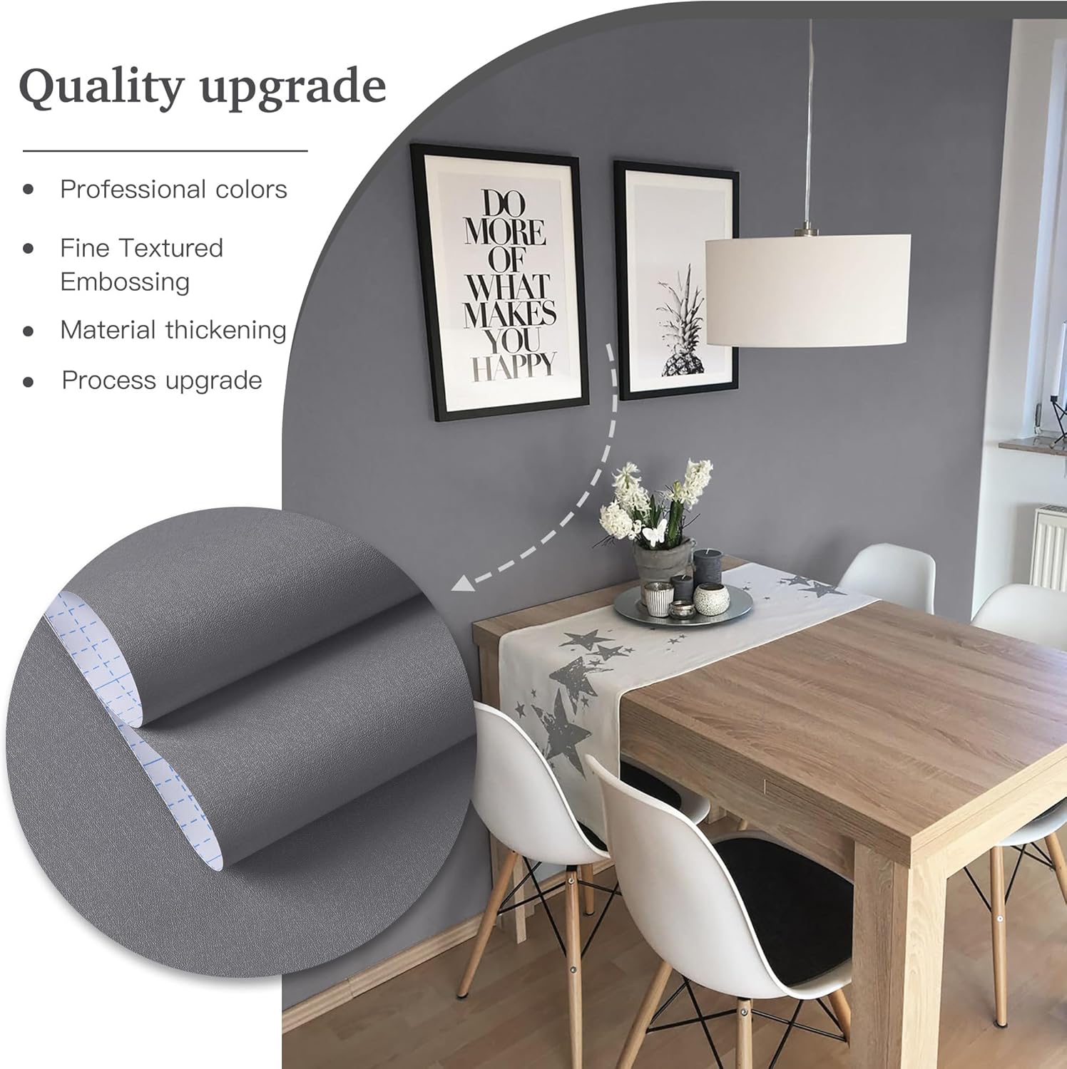 Best Wallpaper - Dimoon 17.7''x236'' Peel and Stick Review