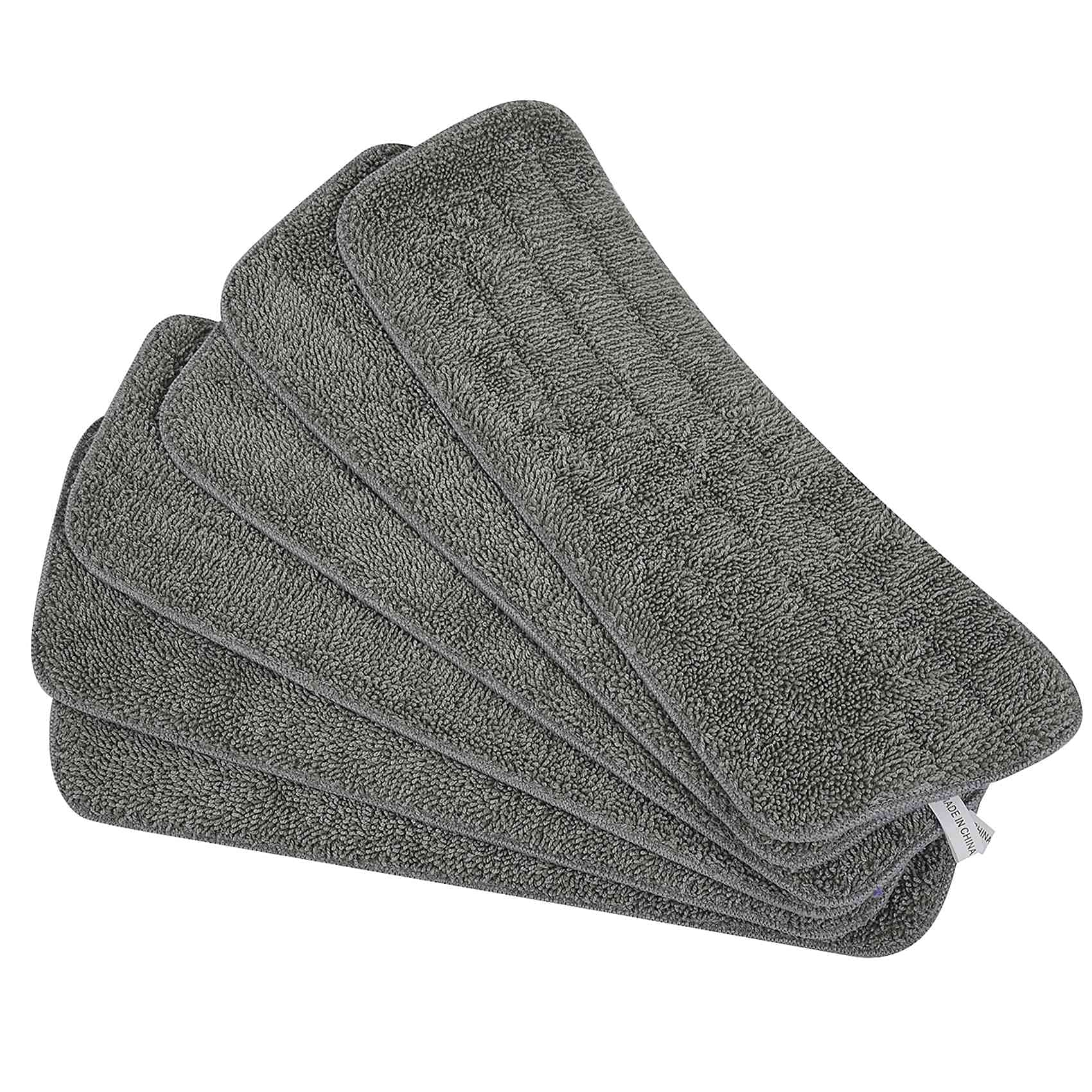 CTRLZS 6 Pack Mop Pads Wet Dry Microfiber Mop Cleaning Pad Mop Refills Replacement Heads For Most Mops And Reveal Mops